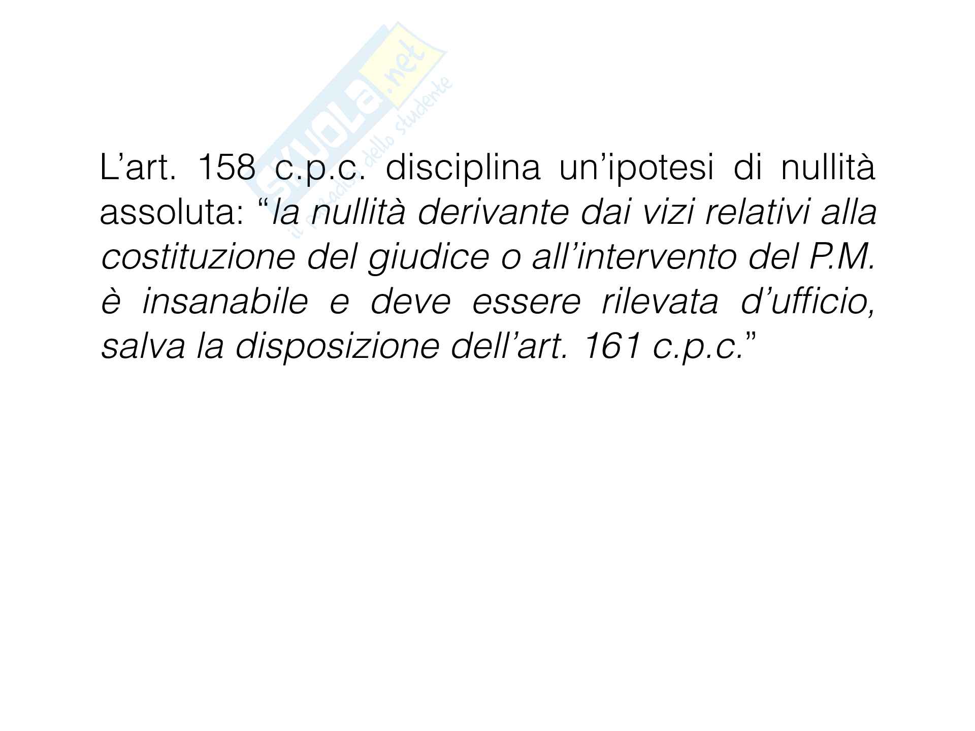 Nullità formali e sostanziali  Pag. 36