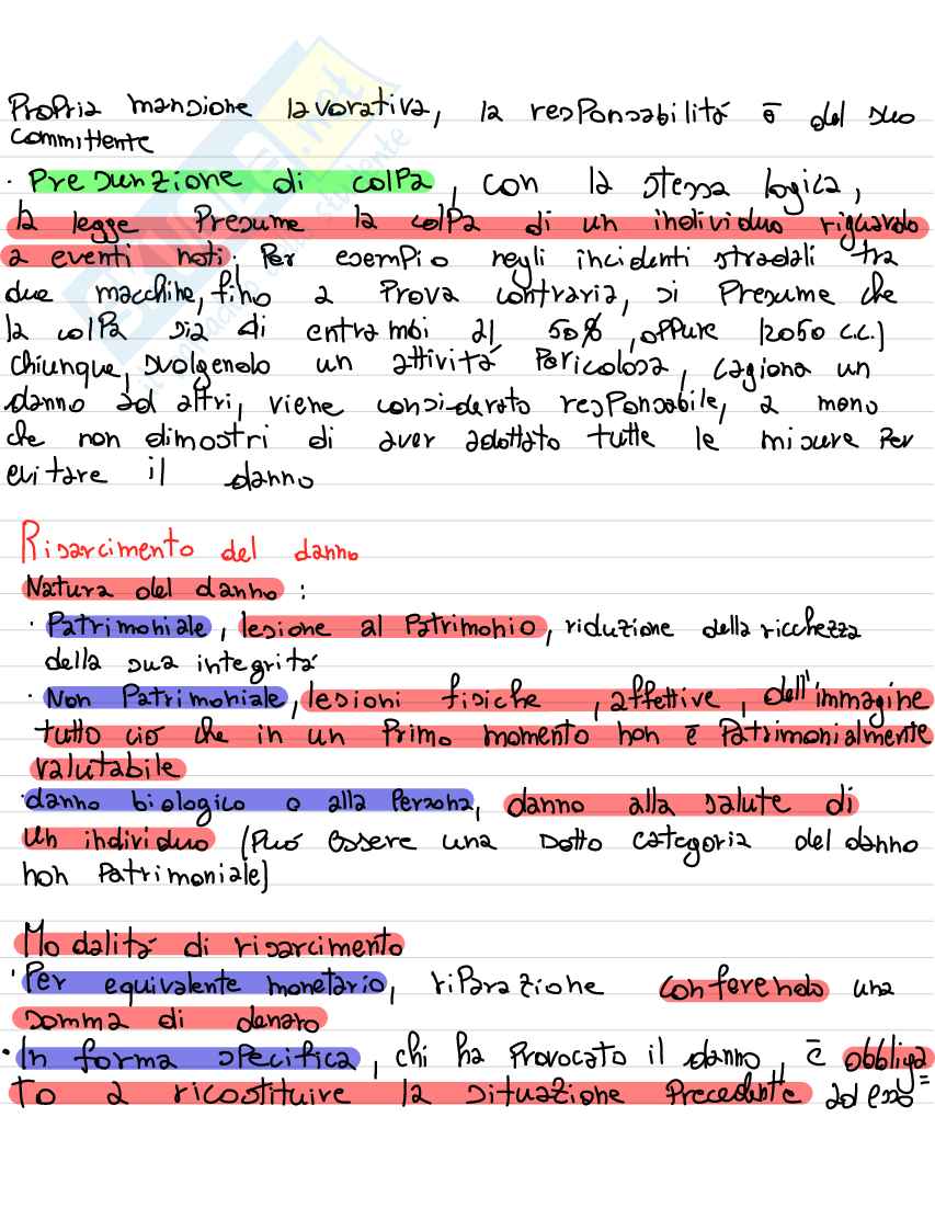 Preparazione esame di istituzioni di Diritto Privato - Parte 2 Pag. 31