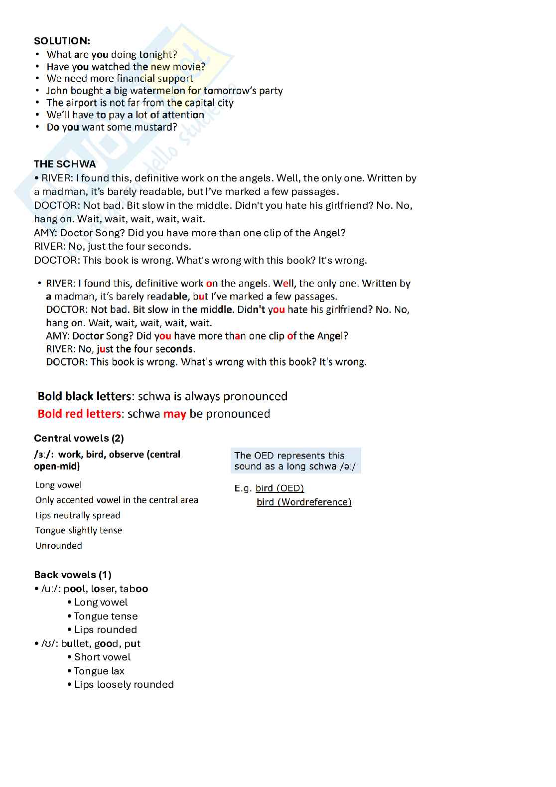 English language 1 - Appunti per esame Pag. 26