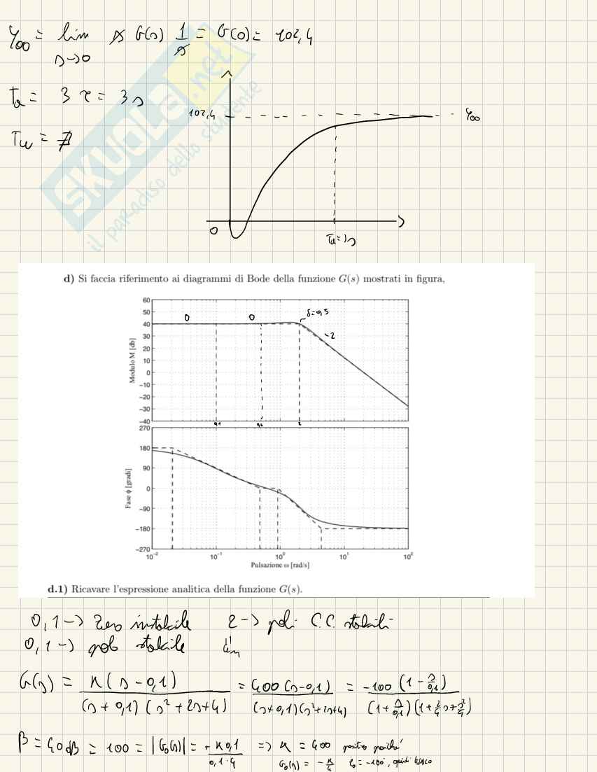 Tracce svolte Controlli automatici - 4 Pag. 26