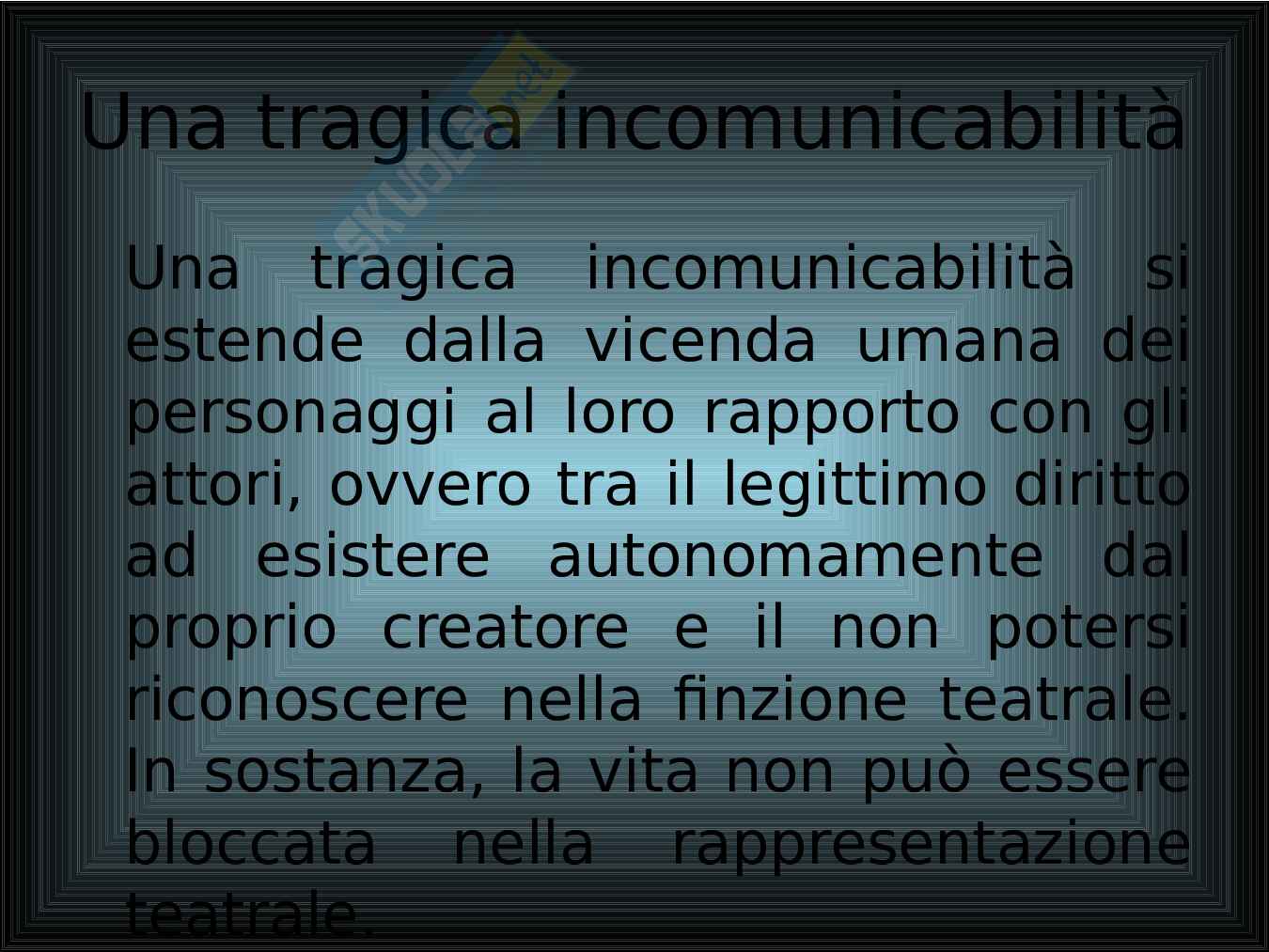 Teatro pirandelliano Pag. 21