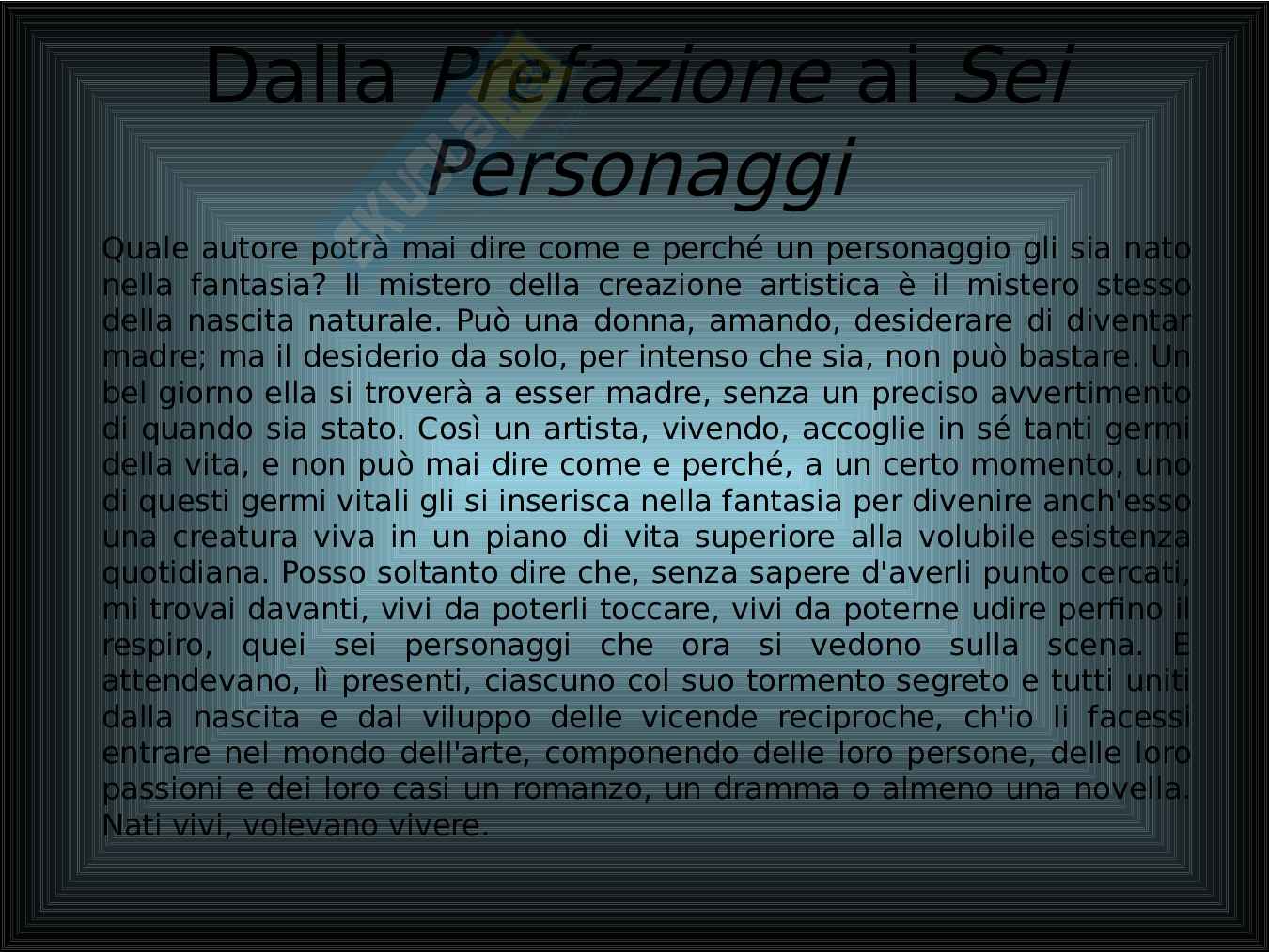 Teatro pirandelliano Pag. 26