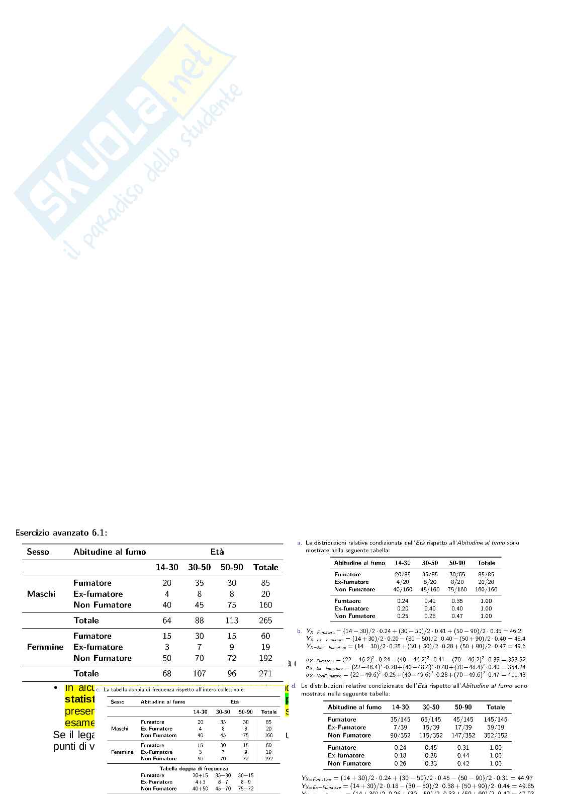 Statistica - Argomento numero 6 Pag. 2