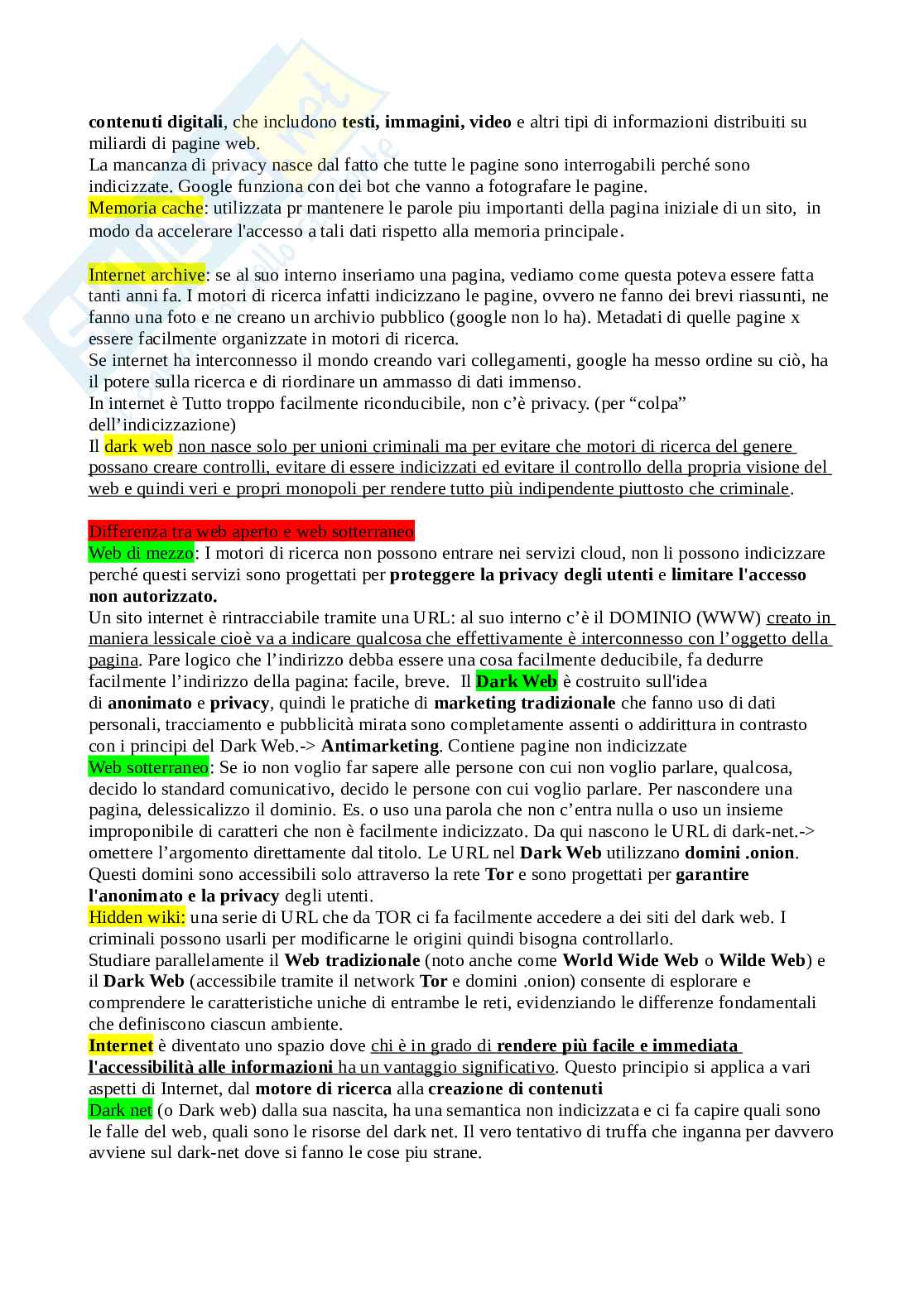 Appunti lezioni Abilità informatiche  Pag. 16