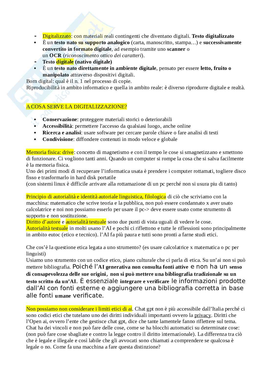 Appunti lezioni Abilità informatiche  Pag. 41