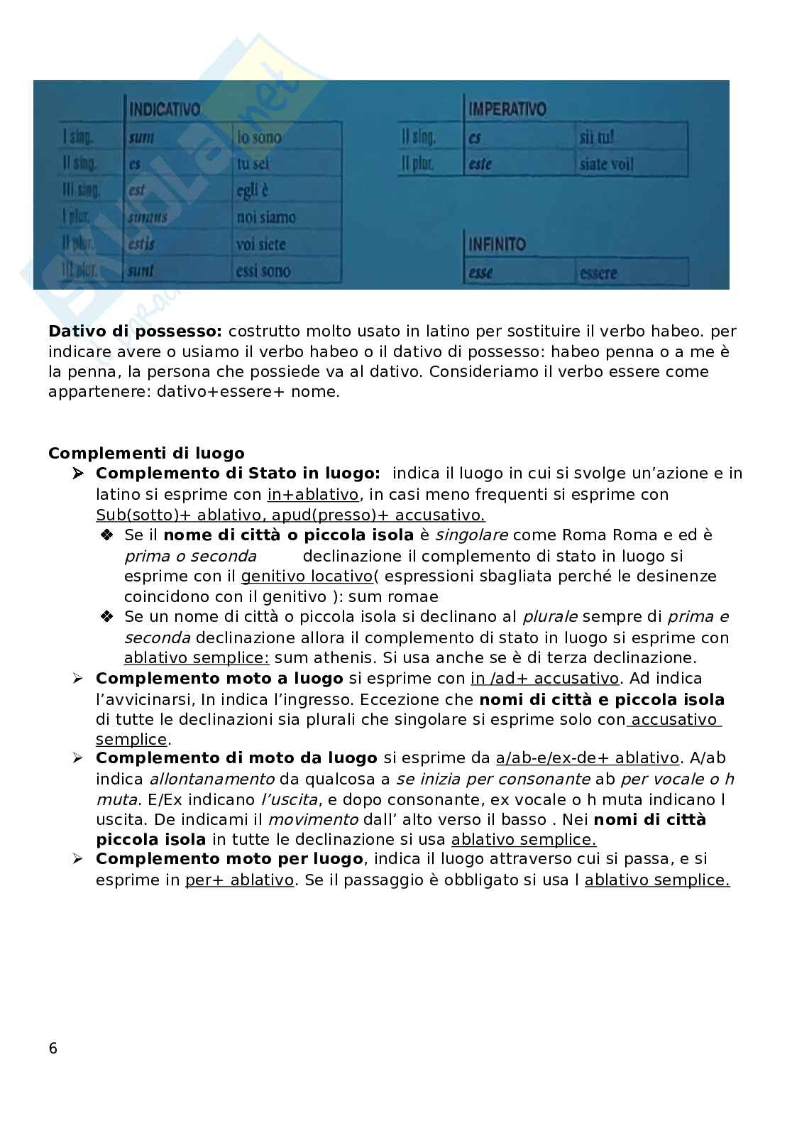 Grammatica latina Pag. 6