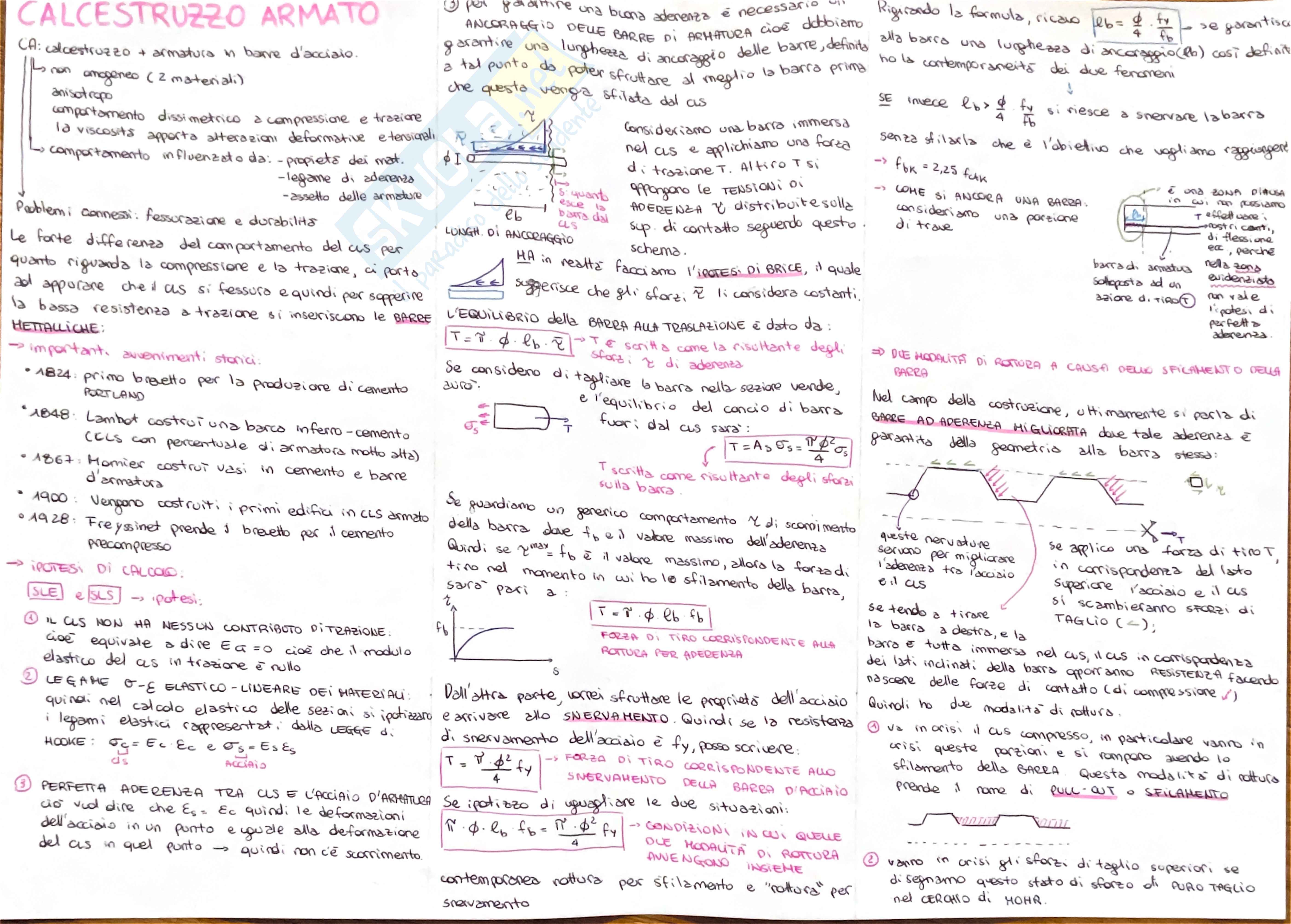 Appunti Tecnica delle costruzioni 3 Pag. 1