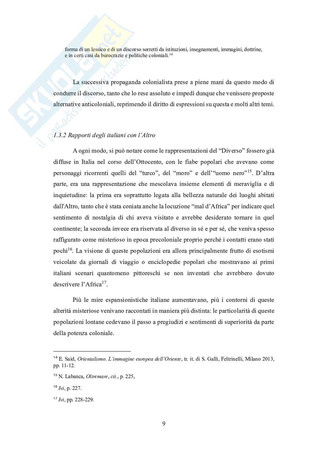 Colonialismo e decolonizzazione: l'occupazione italiana d'Etiopia Pag. 11