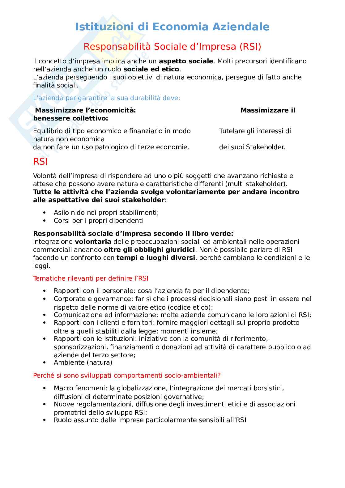 Economia aziendale Pag. 11