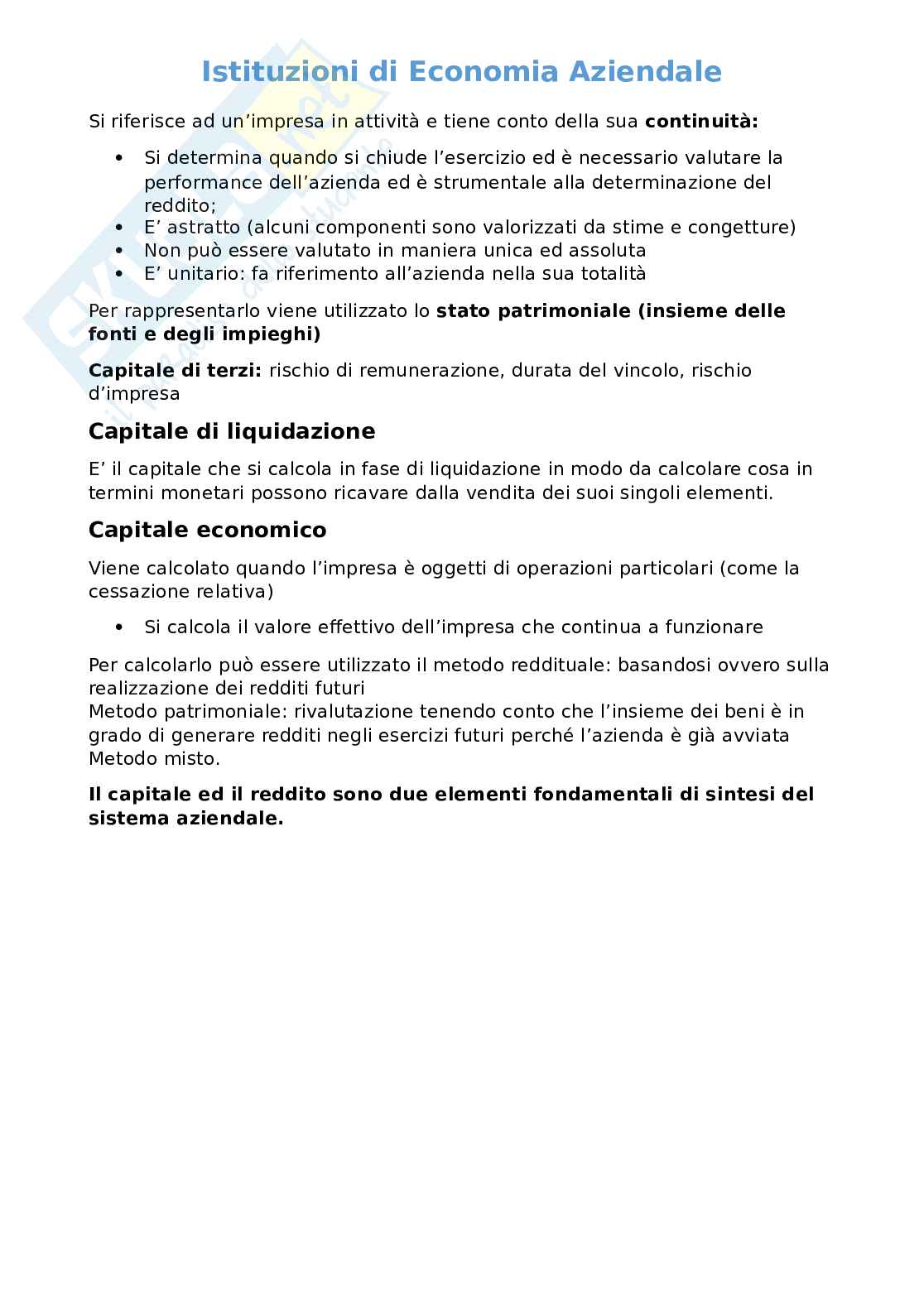 Economia aziendale Pag. 26