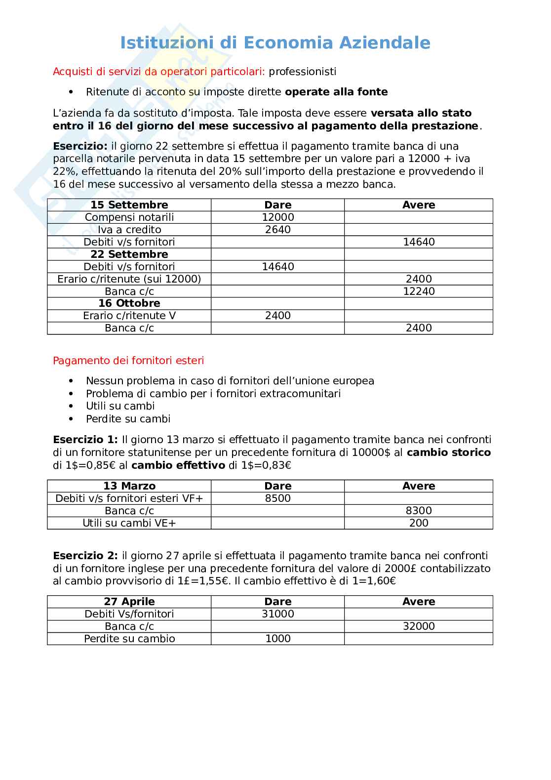 Economia aziendale Pag. 41