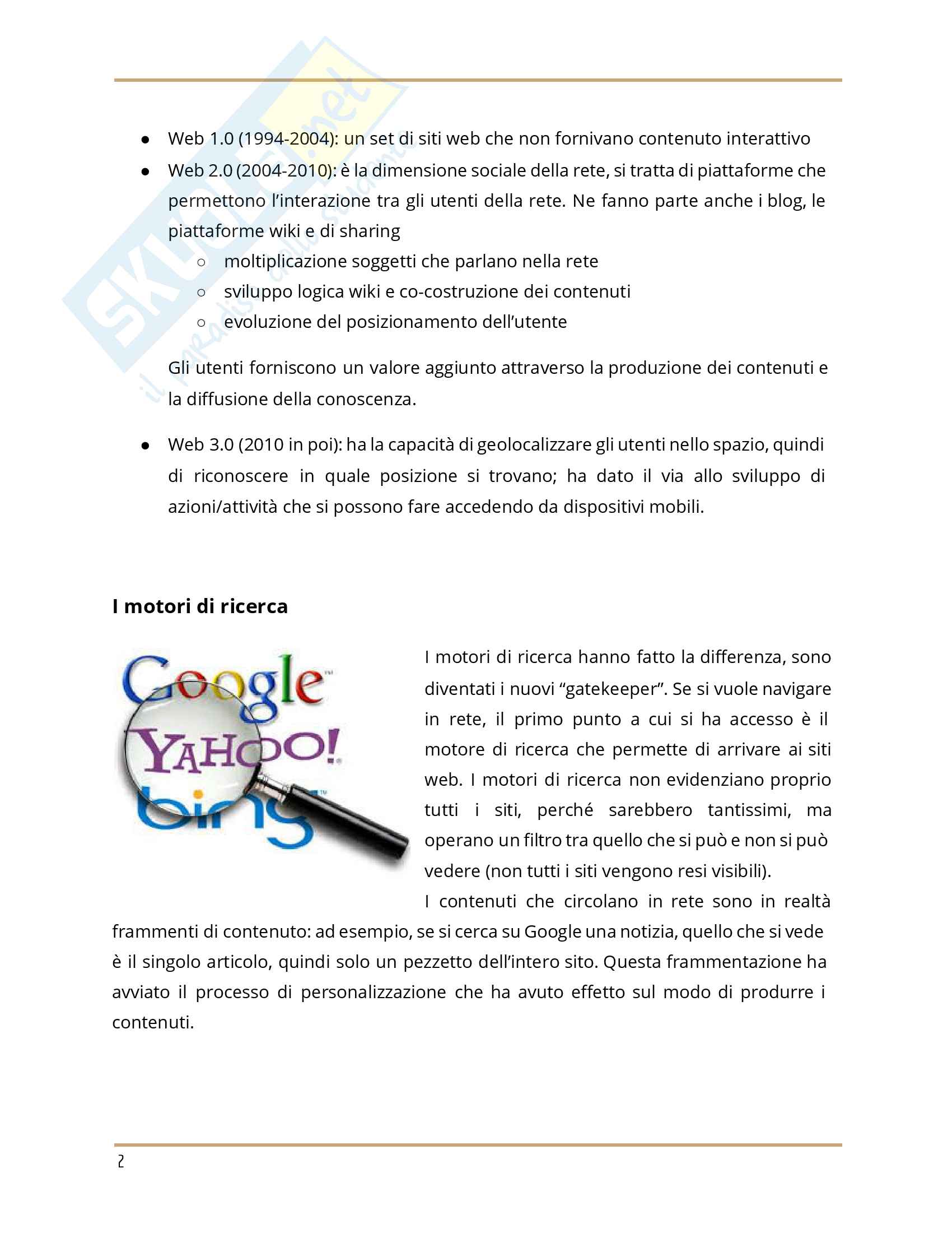 Web e social media appunti Pag. 2