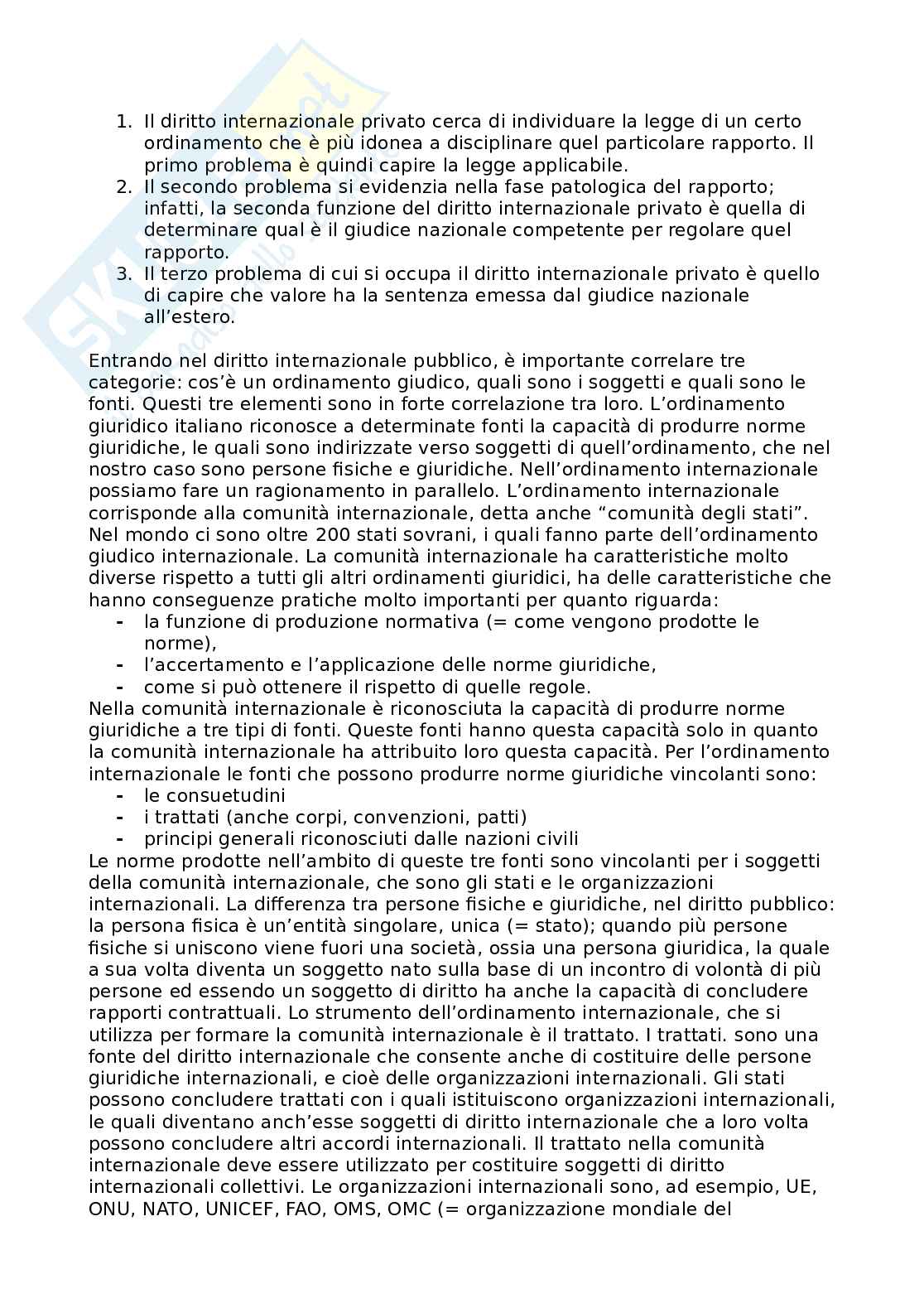 Appunti di diritto internazionale Pag. 2
