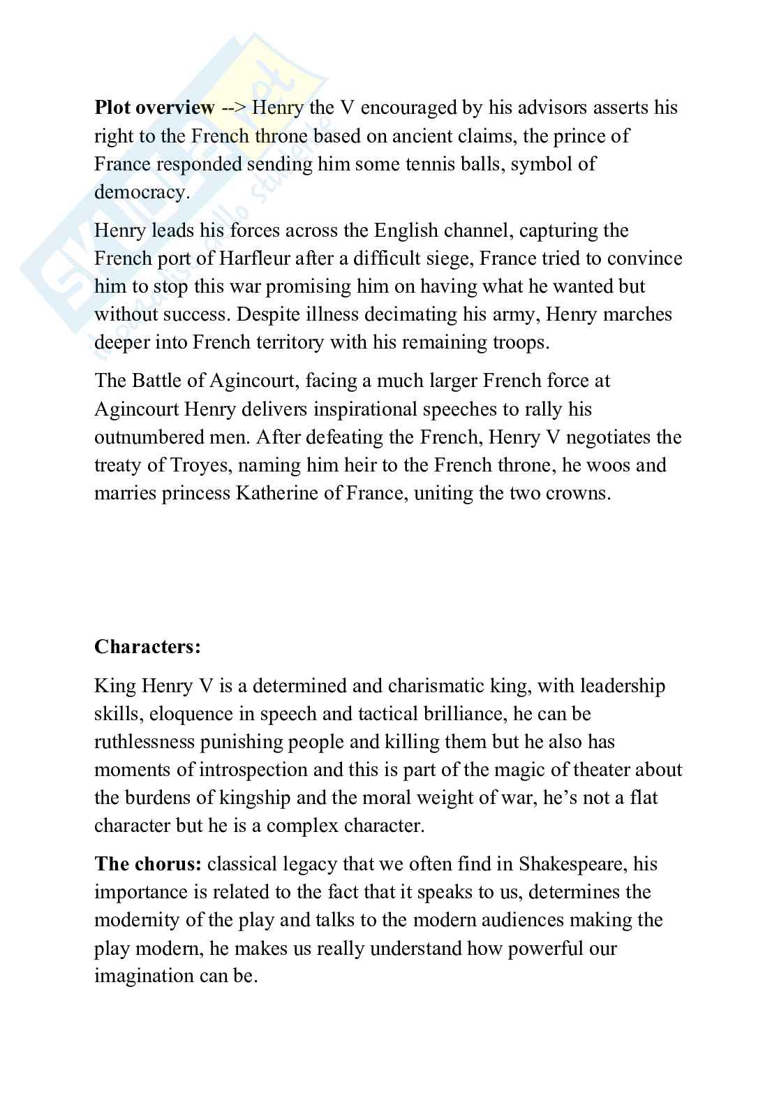 Appunti sul programma di Letteratura inglese Pag. 21