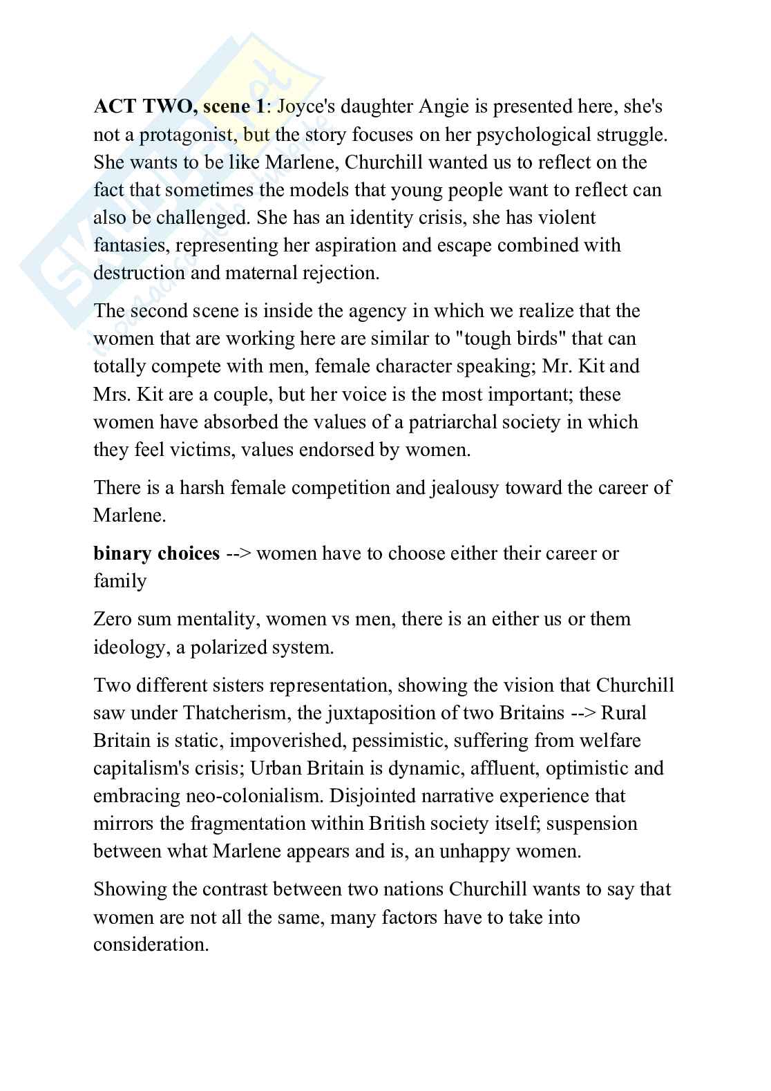 Appunti sul programma di Letteratura inglese Pag. 41