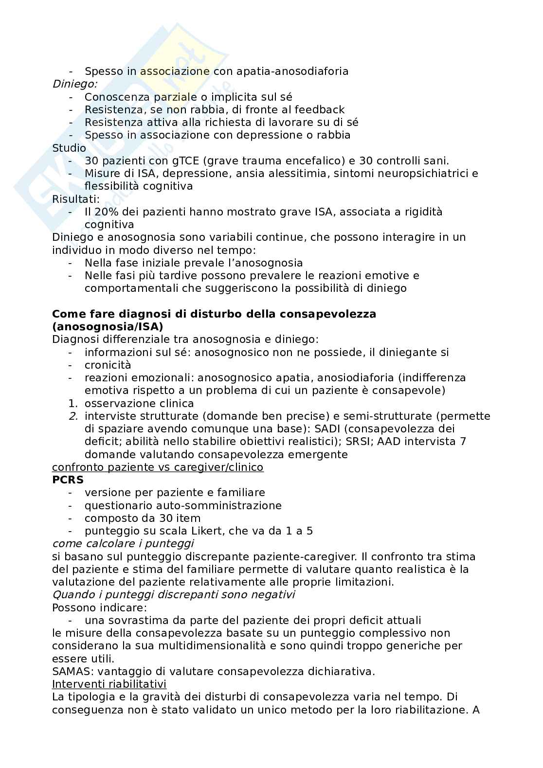 Neuropsicologia Pag. 2