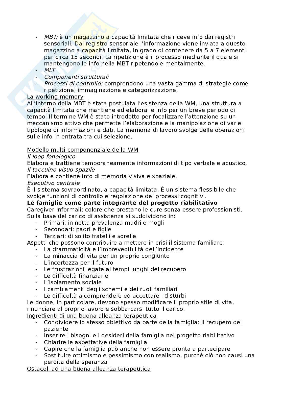 Neuropsicologia Pag. 6