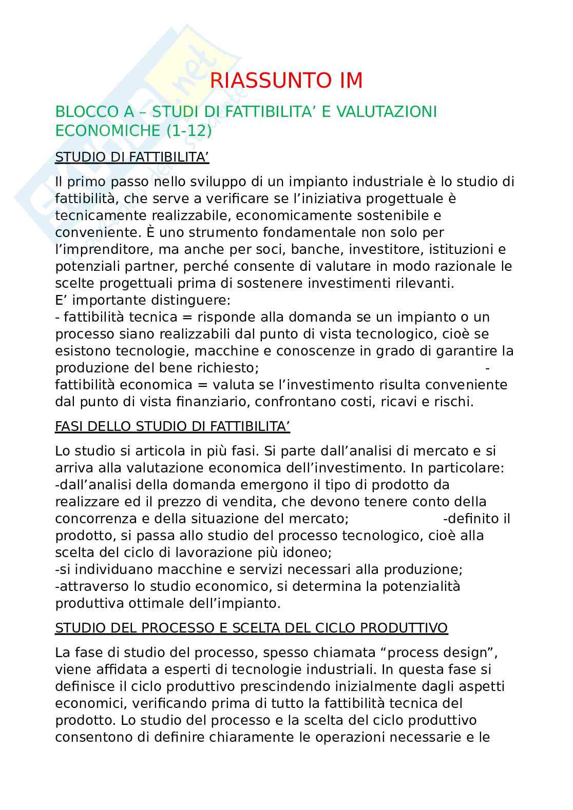 Schema Impianti meccanici Pag. 1
