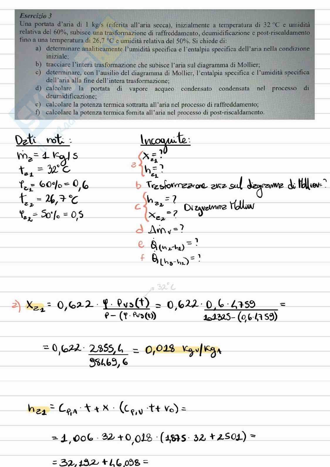 Esercizi esame Fisica tecnica ambientale Pag. 11