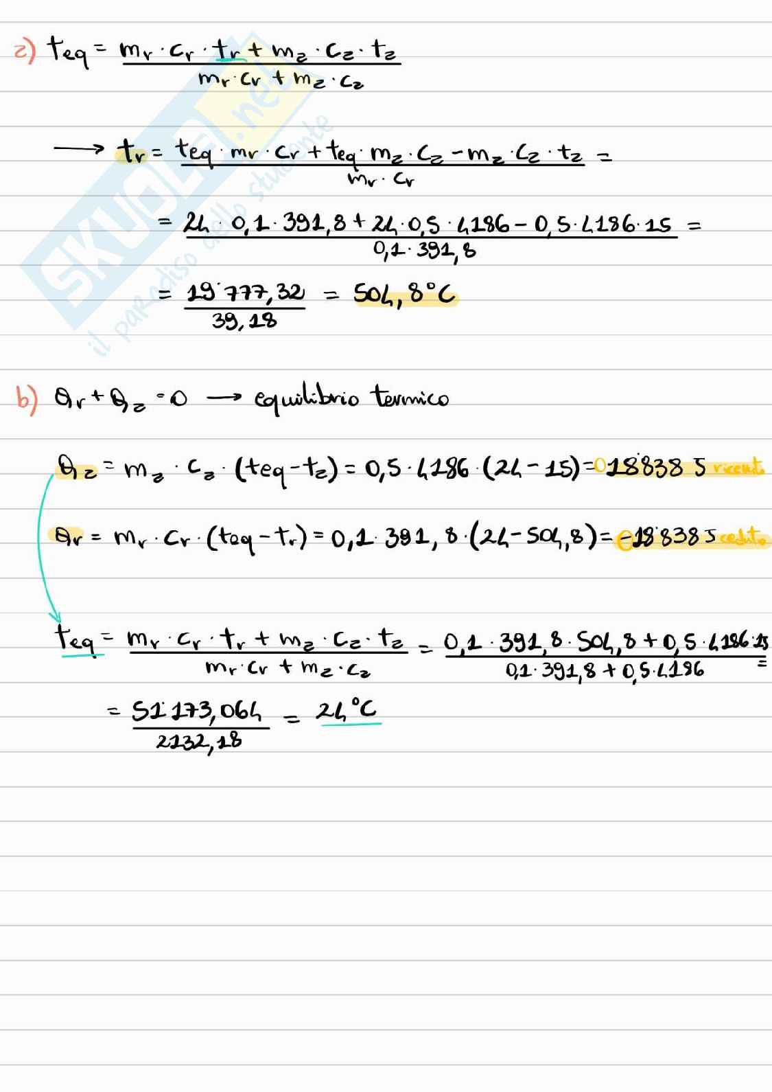 Esercizi esame Fisica tecnica ambientale Pag. 26