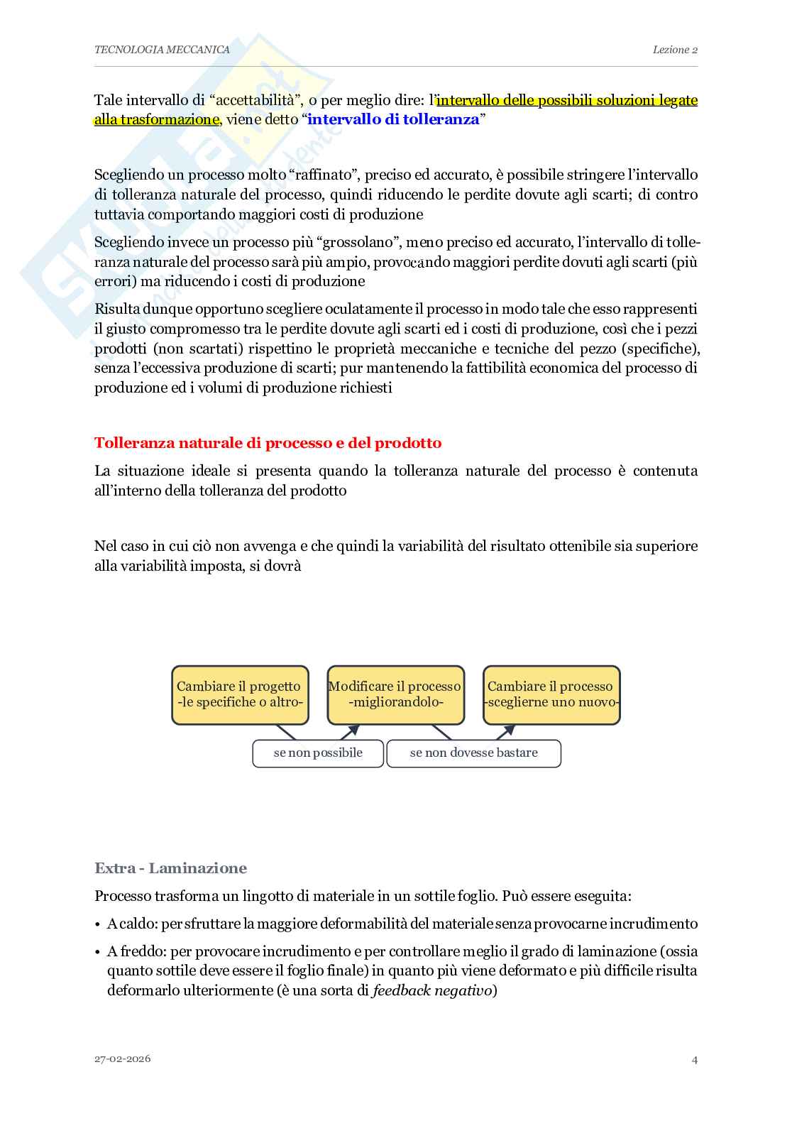 Appunti completi lezioni di Tecnologia meccanica - Parte 1 Pag. 11