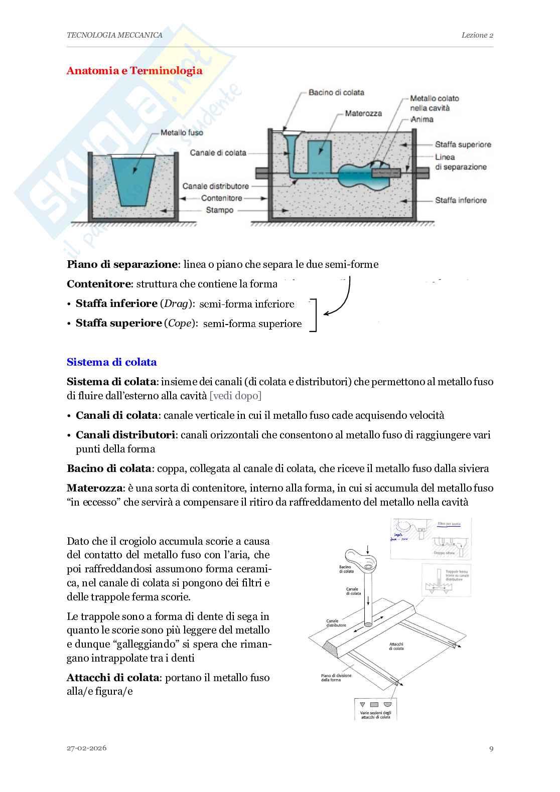 Appunti completi lezioni di Tecnologia meccanica - Parte 1 Pag. 16