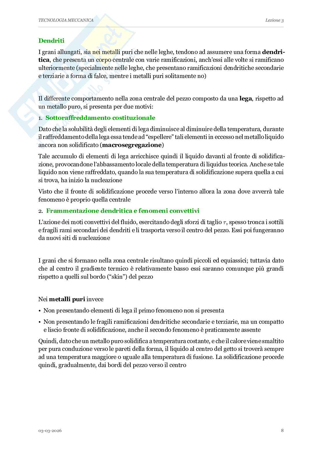 Appunti completi lezioni di Tecnologia meccanica - Parte 1 Pag. 26