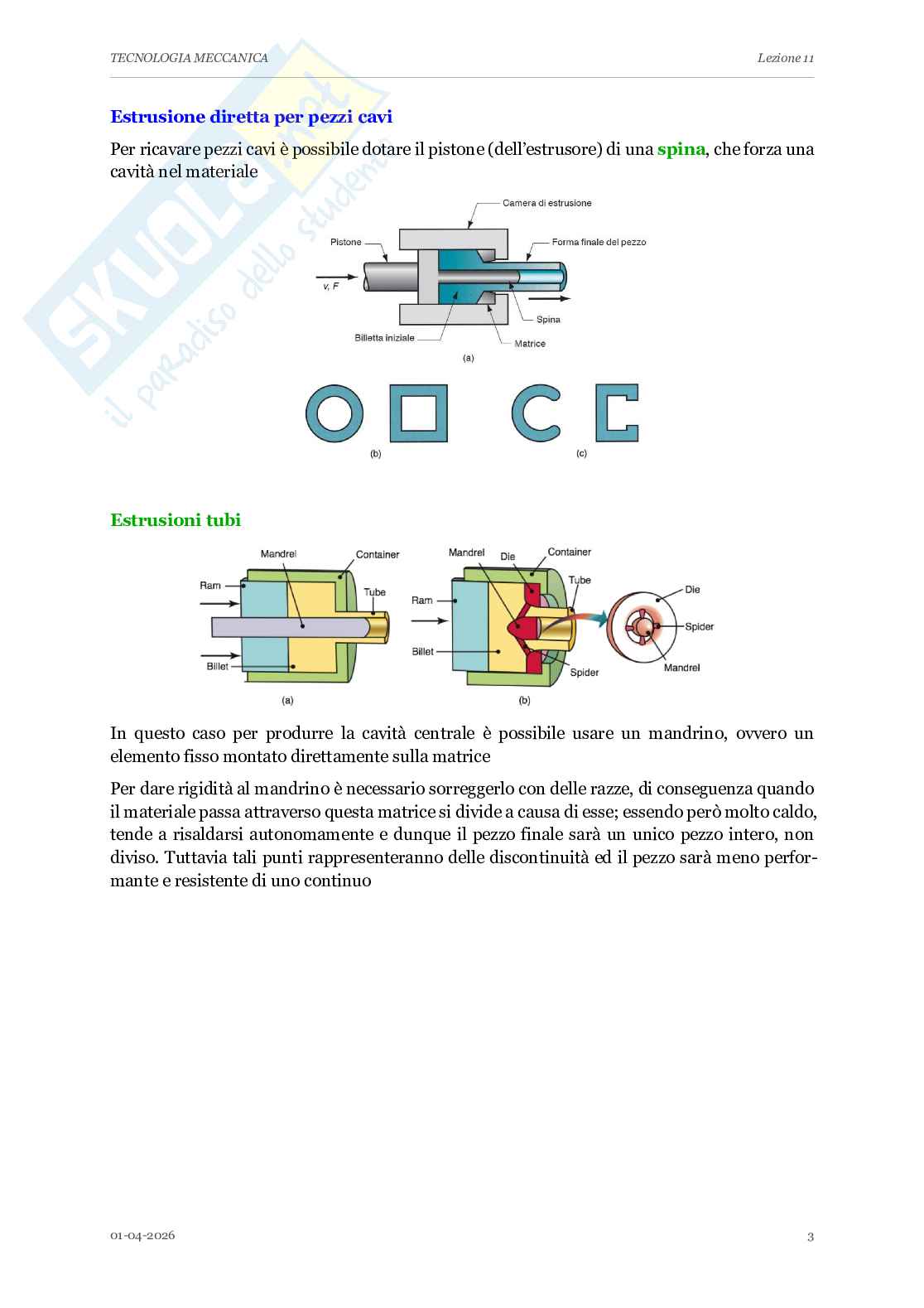 Appunti completi lezioni di Tecnologia meccanica - Parte 1 Pag. 86
