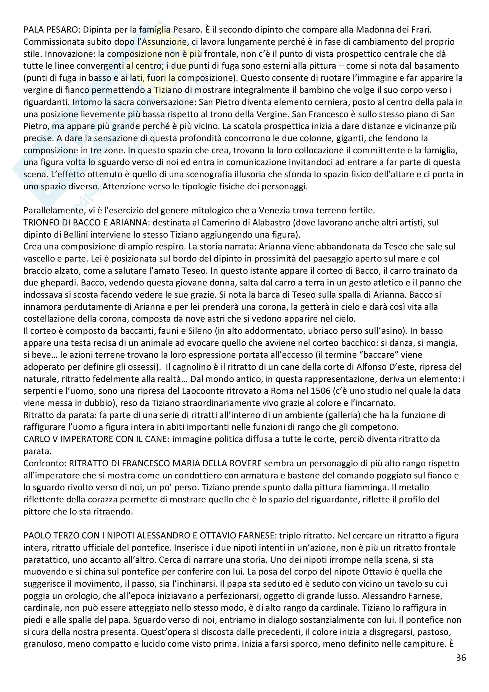 Storia dell' arte Moderna I Pag. 36