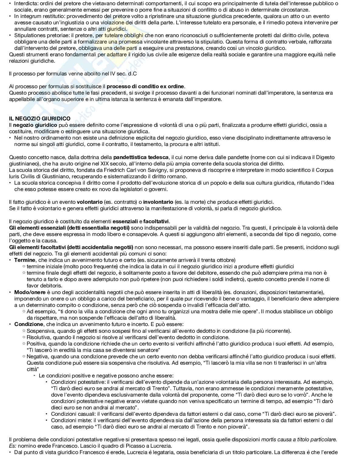 Istituzioni di diritto romano Pag. 6