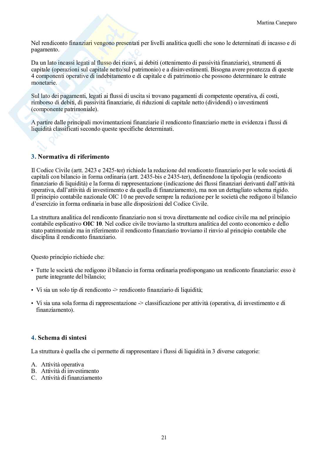 Ragioneria – Parte 1 – Teoria completa (bilancio, OIC, scritture) Pag. 21