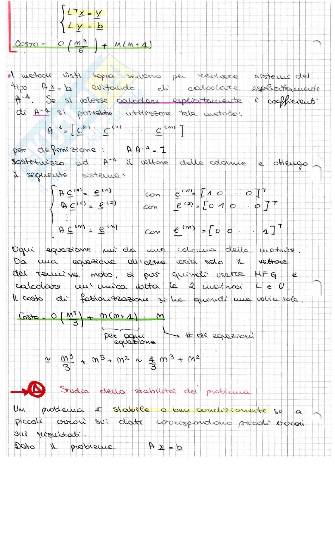Metodi numerici per l'ingegneria Pag. 6