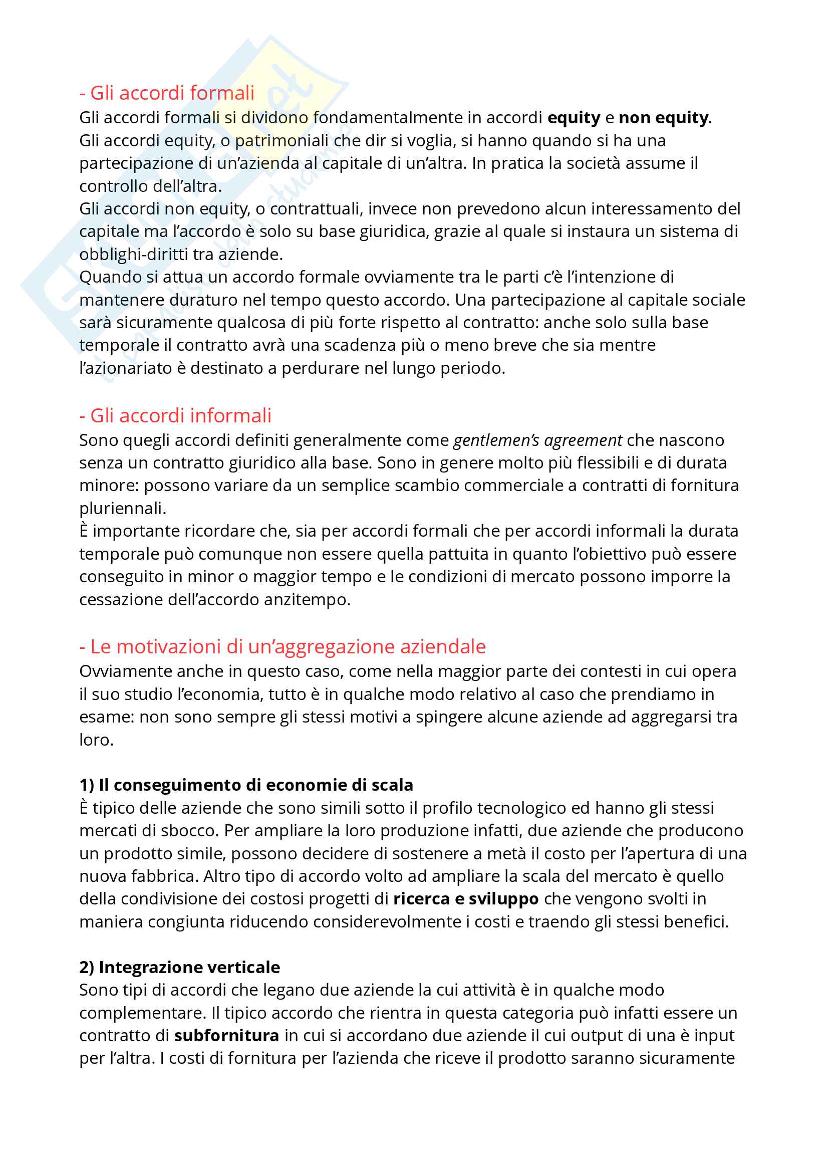 Economia Aziendale I, Appunti Pag. 6