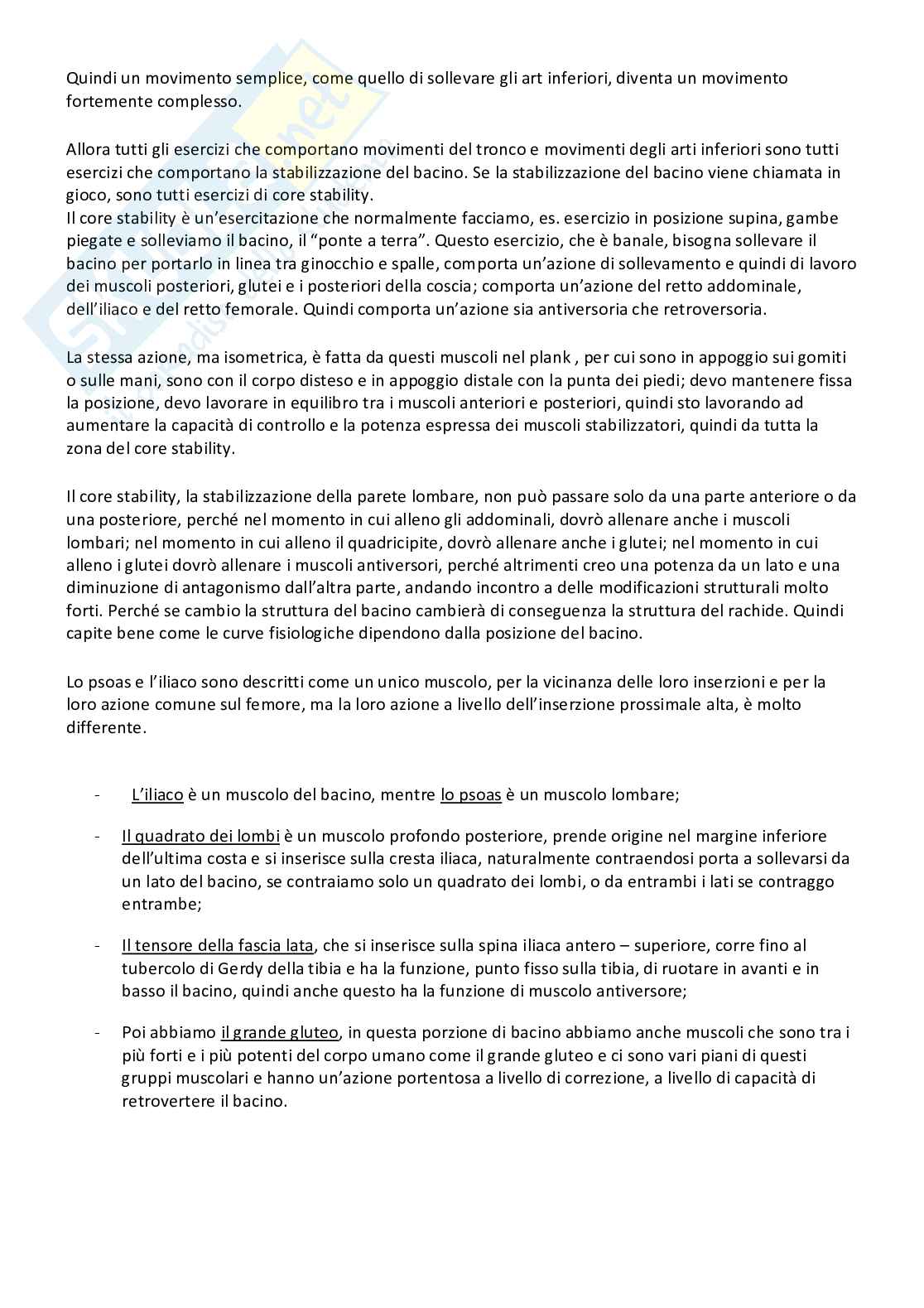 Attività motorie preventive e compensative - Appunti di lezioni teoriche e pratiche Pag. 51