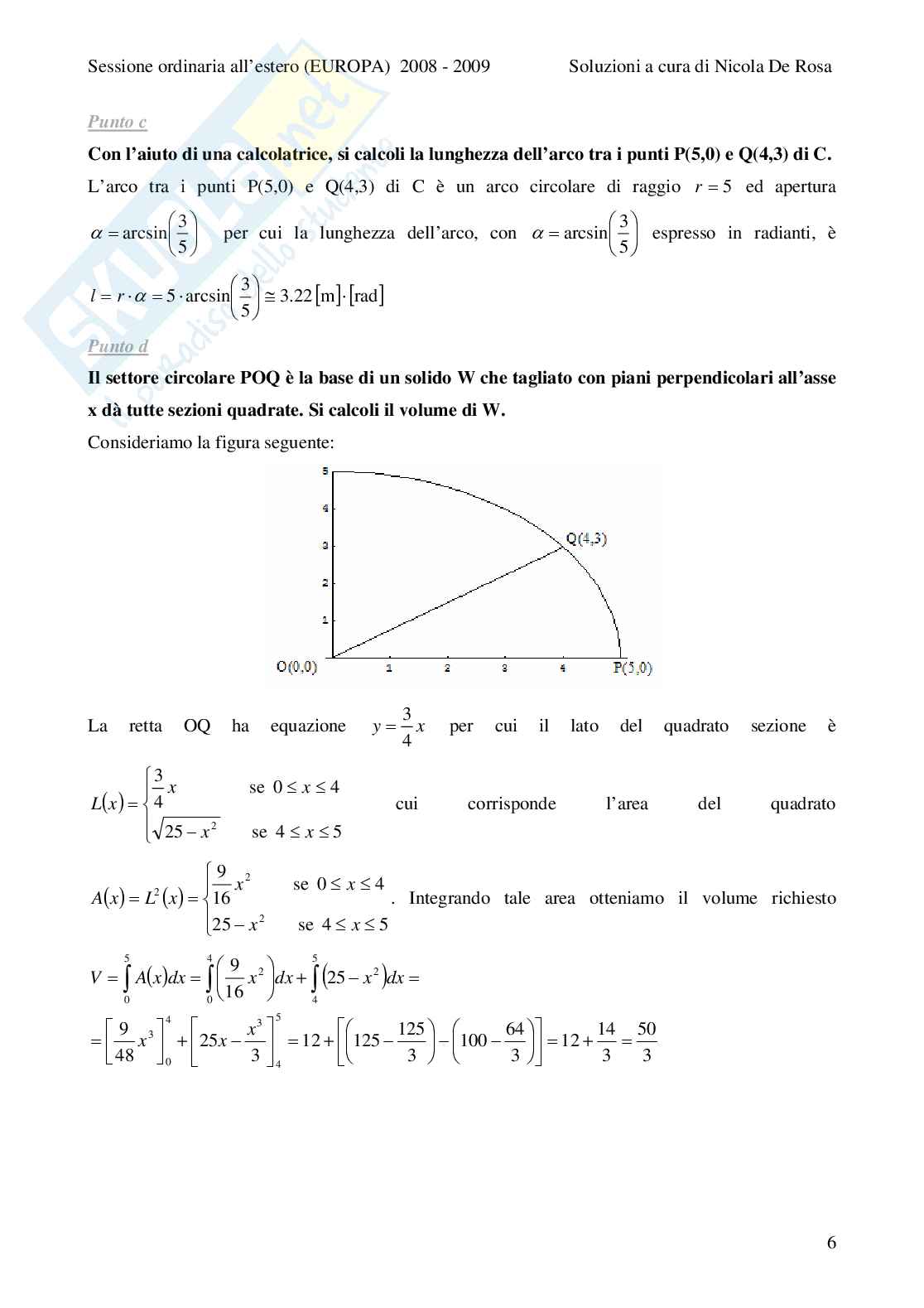 2009 - liceo scientifico - scuole italiane all'estero: Europa Pag. 6