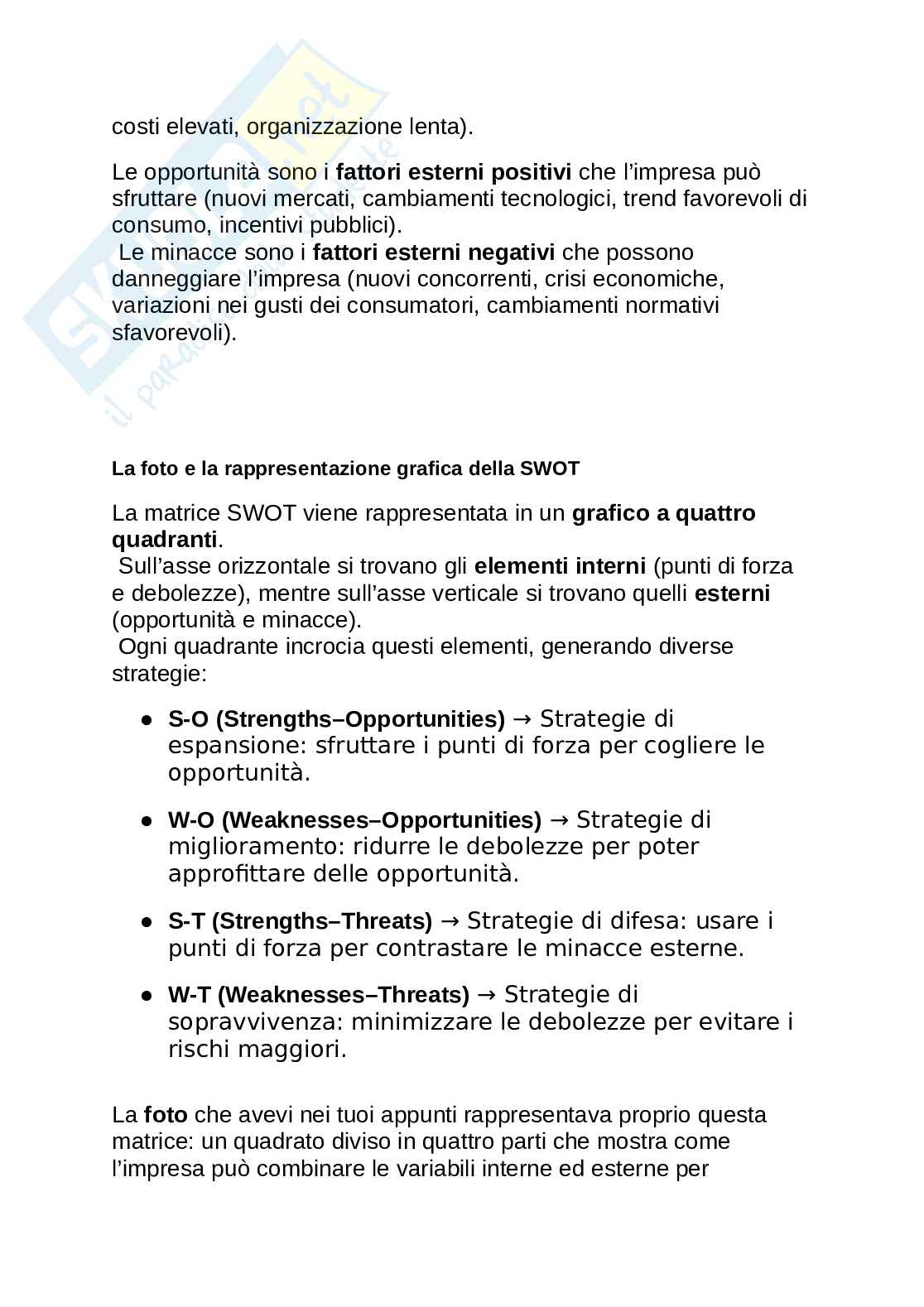 Economia e gestione delle imprese Pag. 31