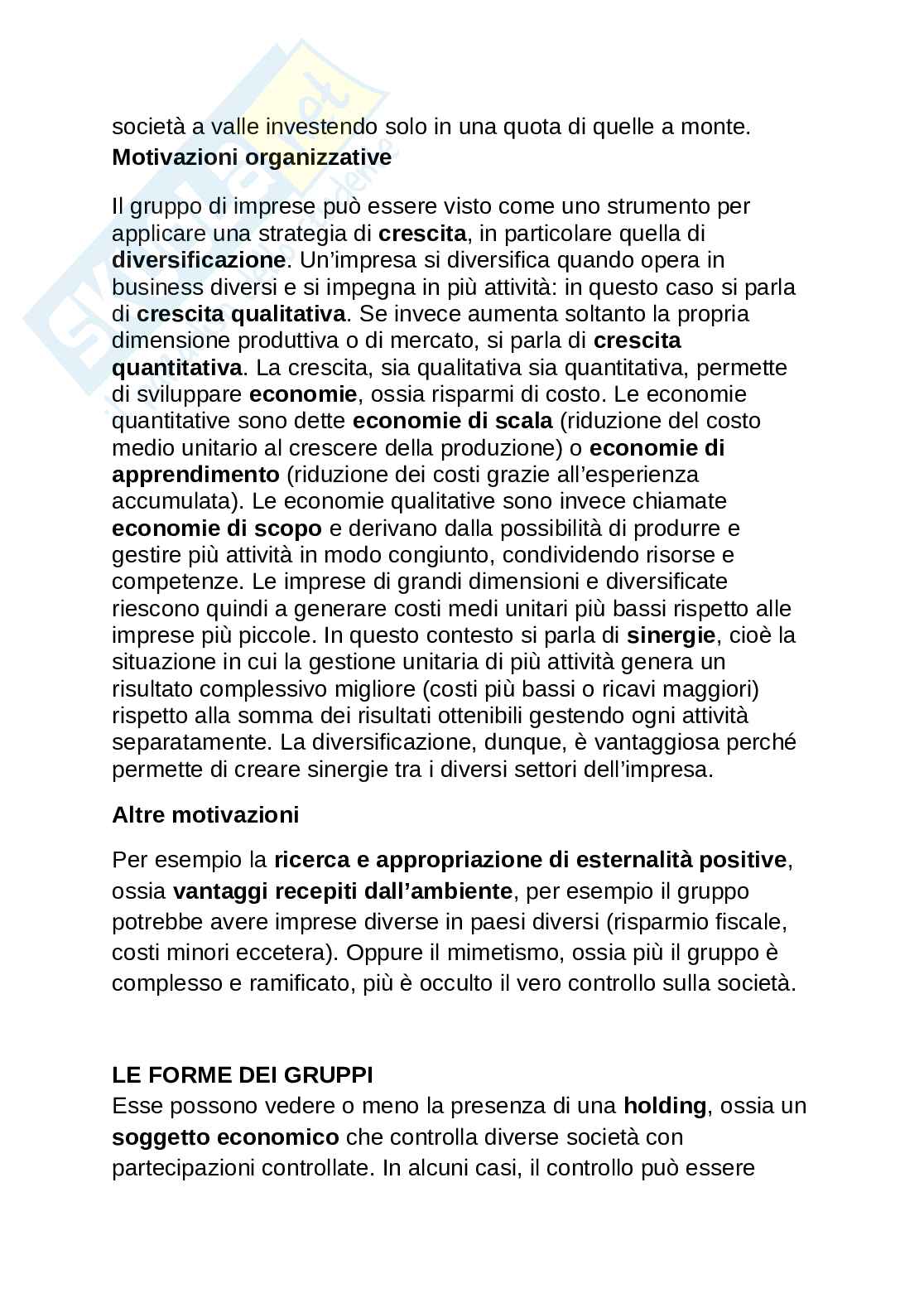Economia e gestione delle imprese Pag. 6