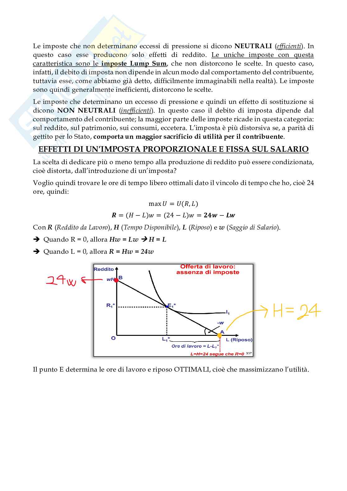 Appunti Lezioni Scienza delle finanze   Pag. 46