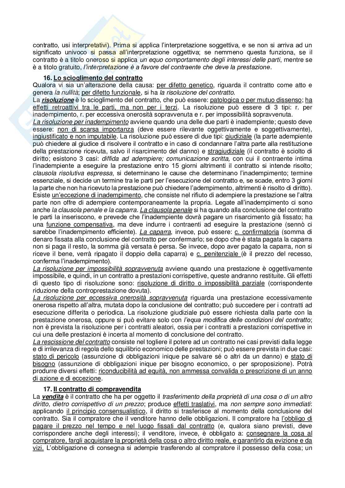 Riassunto esame Diritto privato, Prof. Barbierato Daniela, libro consigliato Linguaggio e regole del diritto privato, Iudica Pag. 11