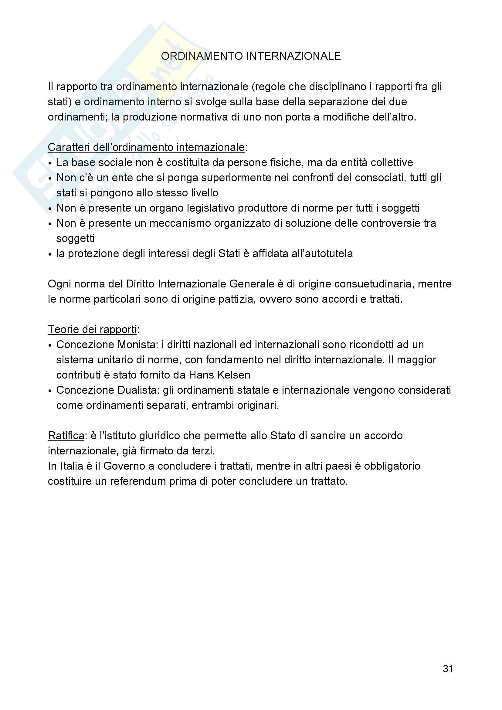 Riassunto dettagliato e aggiornato di Diritto Pubblico Pag. 31