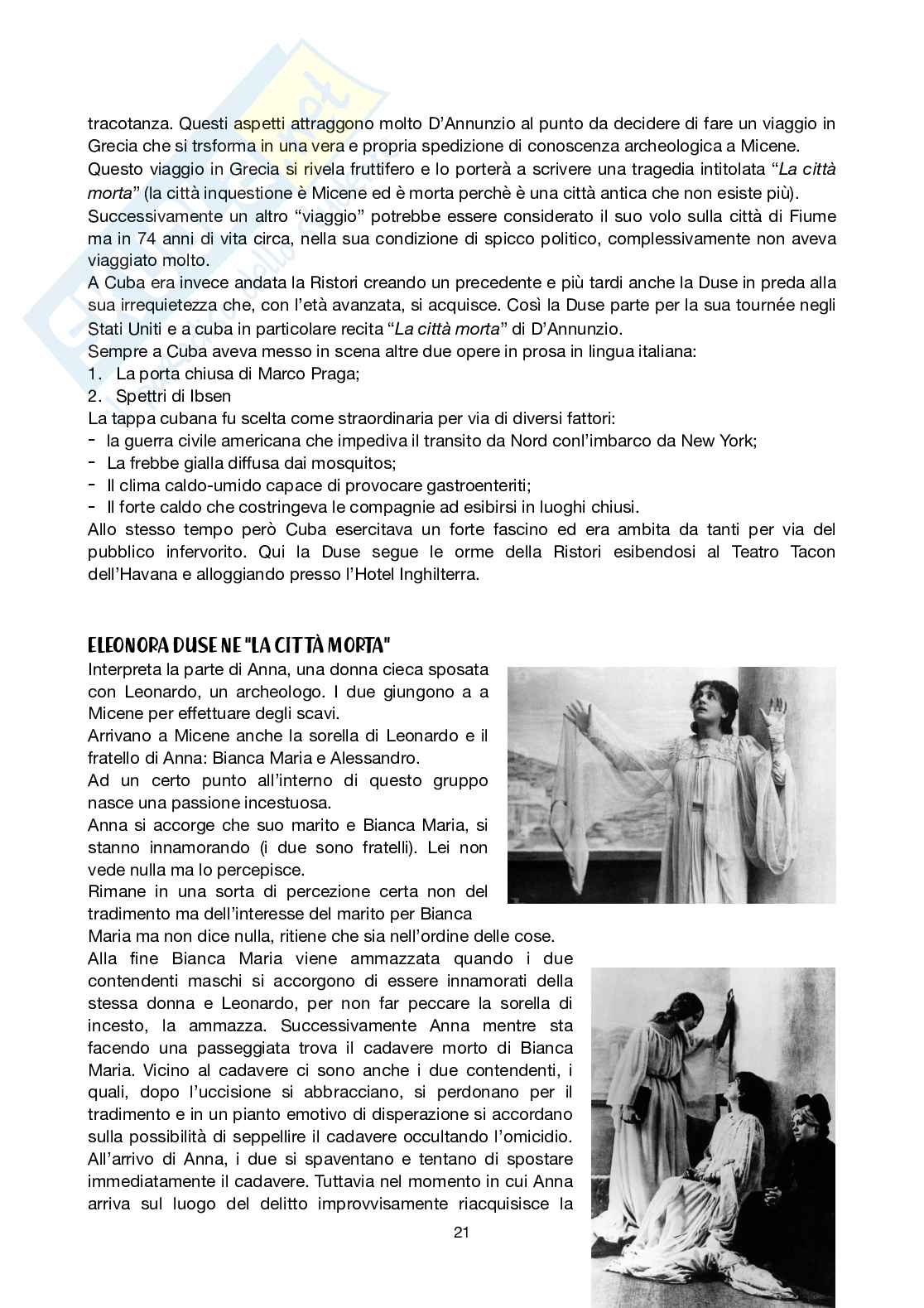 Appunti completi delle lezioni di Drammaturgia integrati con i libri  Pag. 21