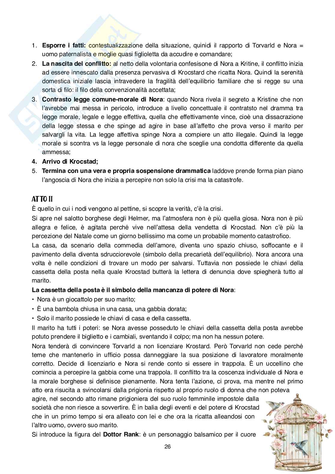 Appunti completi delle lezioni di Drammaturgia integrati con i libri  Pag. 26