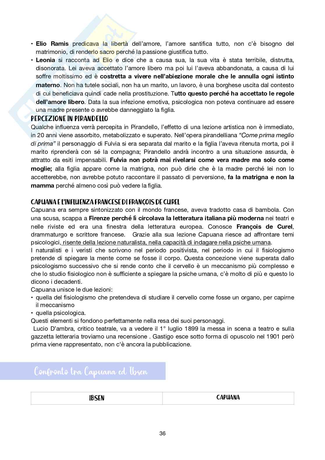 Appunti completi delle lezioni di Drammaturgia integrati con i libri  Pag. 36