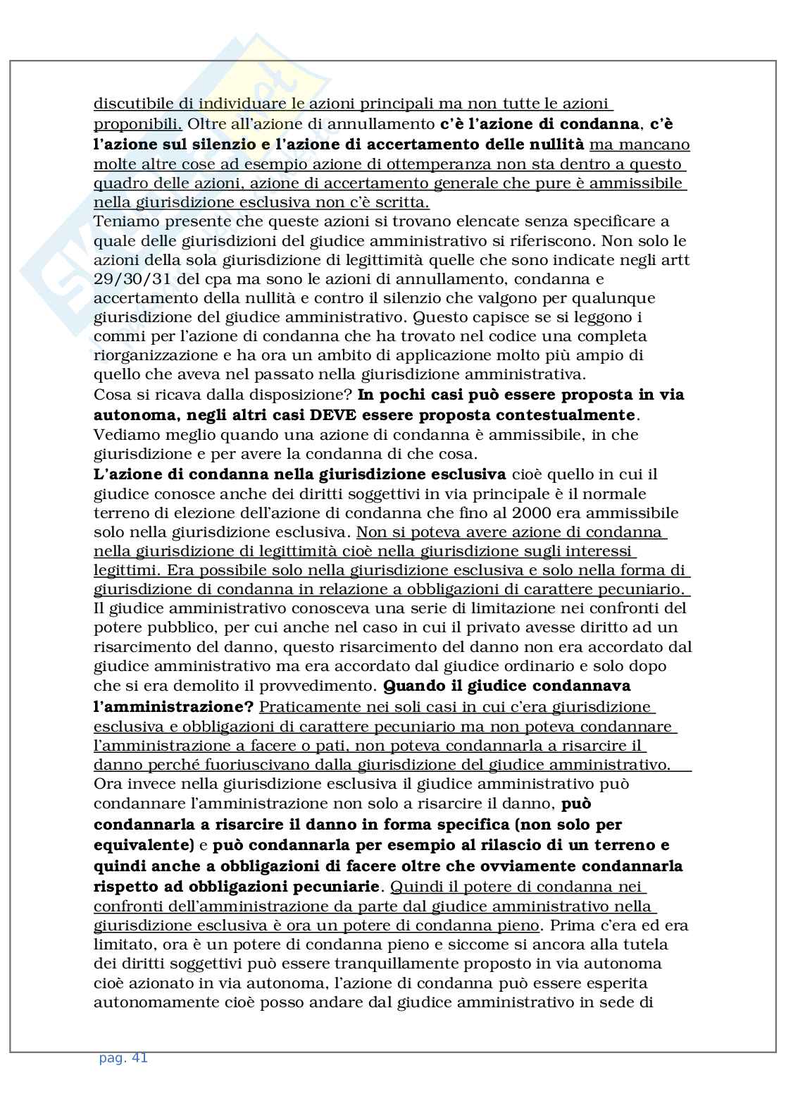 Procedura amministrativa - principi generali  Pag. 41