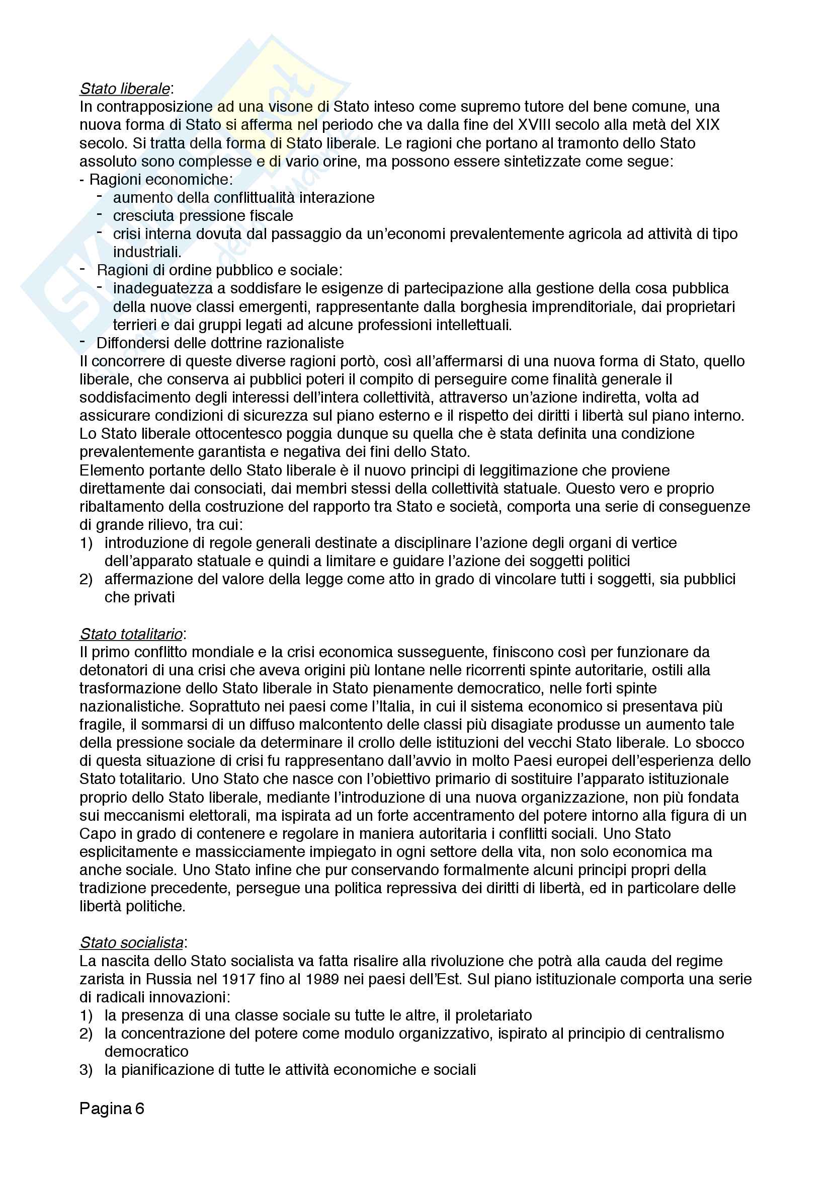 Diritto pubblico, prima parte Pag. 6