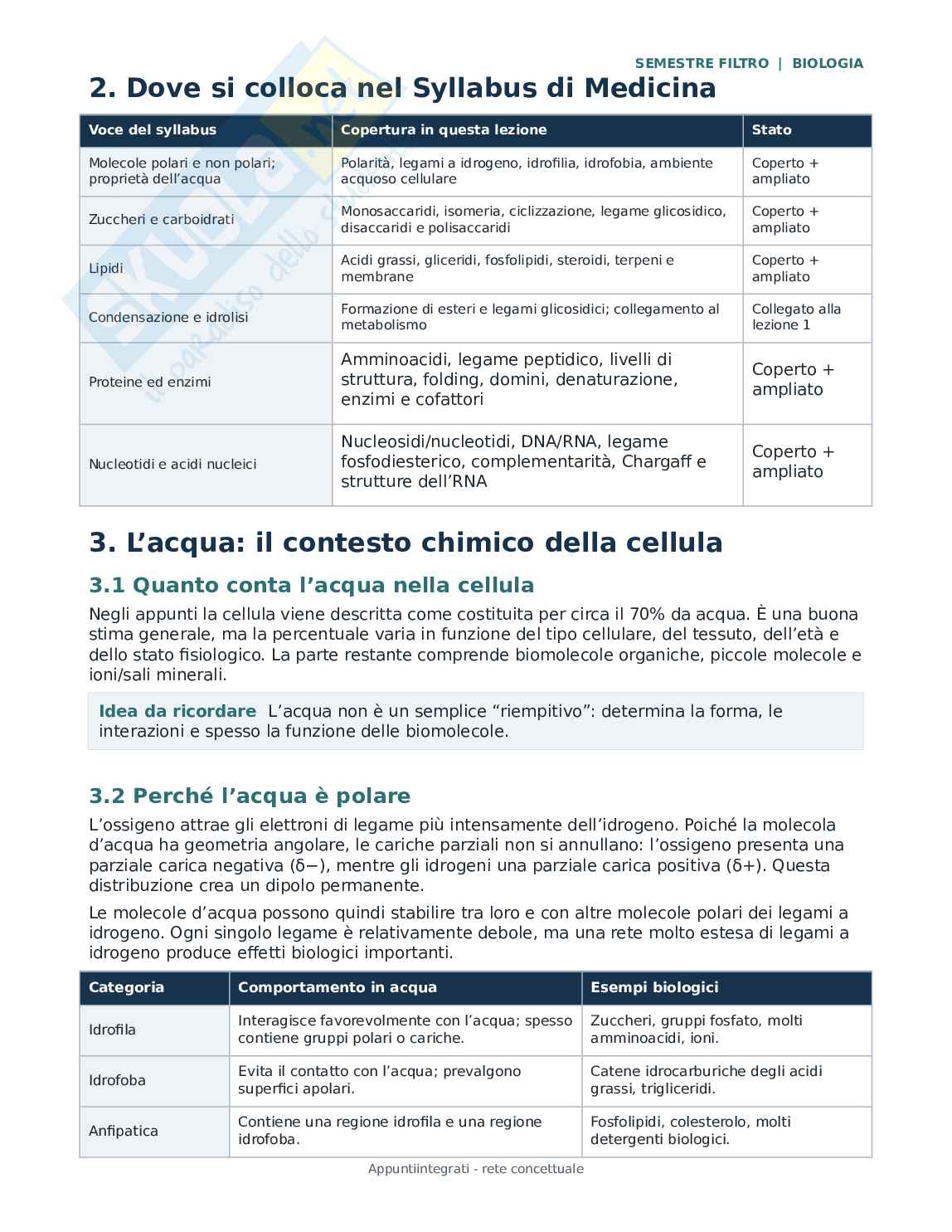 Biologia - Unita 1 Pag. 2