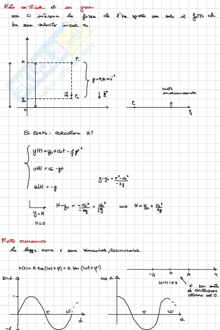 Riassunto esame Fisica generale I, Prof. Pisanti Ofelia, libro consigliato Elementi di fisica (meccanica e termodinamica) , Mazzoldi, Nigro, Voci  Pag. 16