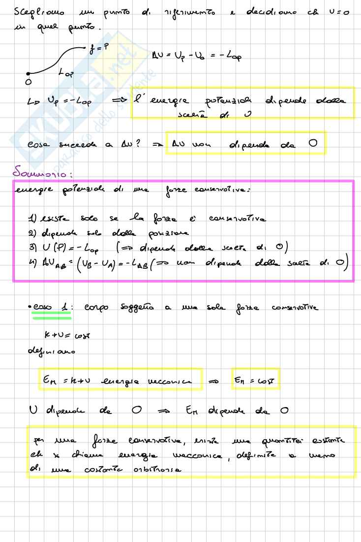 Riassunto esame Fisica generale I, Prof. Pisanti Ofelia, libro consigliato Elementi di fisica (meccanica e termodinamica) , Mazzoldi, Nigro, Voci  Pag. 46