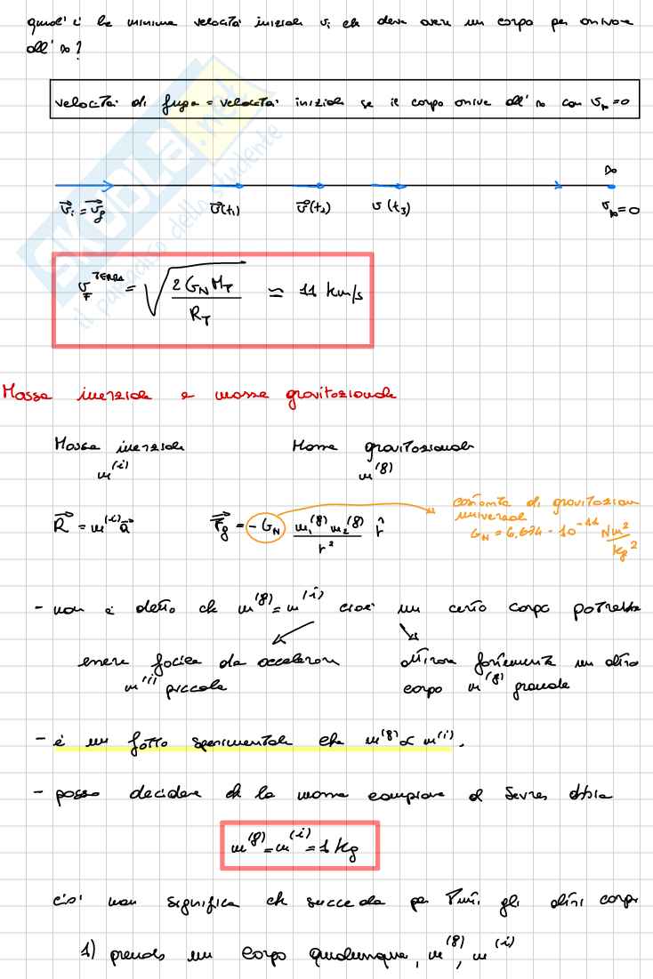 Riassunto esame Fisica generale I, Prof. Pisanti Ofelia, libro consigliato Elementi di fisica (meccanica e termodinamica) , Mazzoldi, Nigro, Voci  Pag. 71
