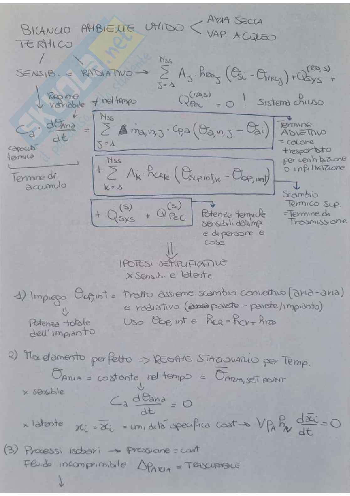 Appunti per l'esame di Complementi di fisica dell'edificio - Risposte alle domande Pag. 26